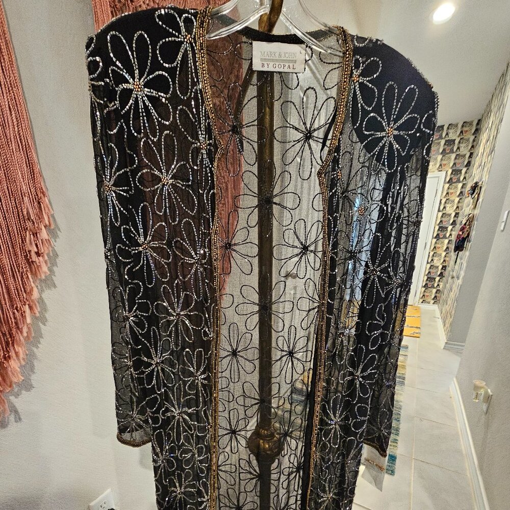 Vintage Mark & John Beaded Jacket